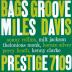 Davis Miles: Bags´ Groove LP