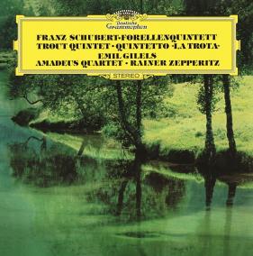 Emil Gilels: Schubert: Piano Quintet In A Major, D. 667 Trout” LP