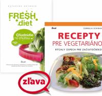 Fresh diet+Recepty pre vegetariánov KOMPLET