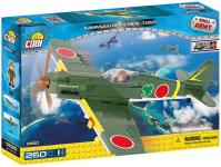 Stavebnice COBI 5520 II World War Stíhací letoun Kawasaki Ki61 II Hien/260 kostek+1 figurka