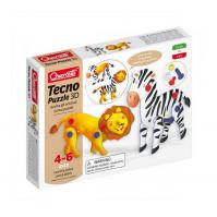 Tecno Puzzle 3D lev a zebra