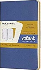 Moleskine: Volant zápisníky linkované modrý žlutý S