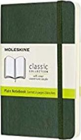 Moleskine: Zápisník měkký čistý zelený S