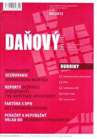 Danový špeciál 4/13