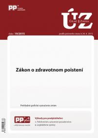 UZZ 19/2015 Zákon o zdravotnom poistení