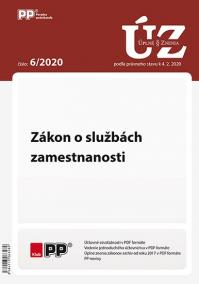 UZZ 6/2020 Zákon o službách zamestnanosti