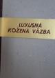 Luxusná kožená väzba - notes A5