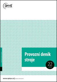 Provozní deník stroje A4