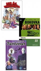 Král videoher + Bokovka + Fantomas 3DVD