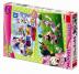 Minnie - puzzle 2 motivy v balení 2x66 d