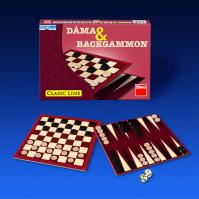 Dáma a Backgammon - Hra