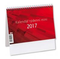 Kalendář stolní 2017 - MINI/Týdenní