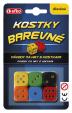 Kostky BAREVNÉ - hrací kostky dřevěné