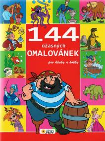 144 úžasných omalovánek