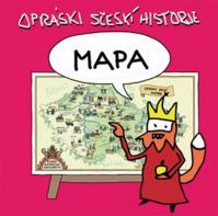 Opráski sčeskí historje - mapa