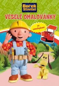 Bořek Stavitel - Veselé omalovánky se samolepkami