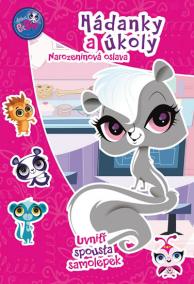 Littlest Pet Shop - Narozeninová oslava - hádanky a  úkoly + samolepky