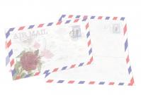 Přání -A- - Obálka “Airmail” retro /8,5x15cm