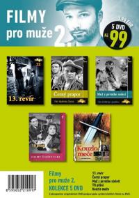 Filmy pro muže 2. - 5 DVD pošetka