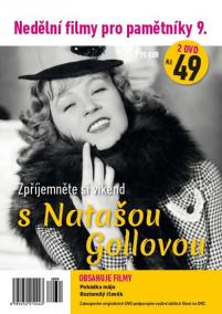 Nedělní filmy pro pamětníky 9. - Nataša Gollová - 2 DVD pošetka