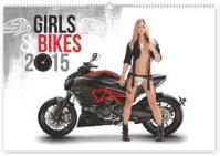 Girls & Bikes - nástěnný kalendář 2015