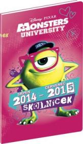 Diář školníček 2015 Monsters Univerzity