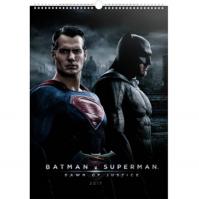 Kalendář nástěnný 2017 - Batman v Superman/Plakáty