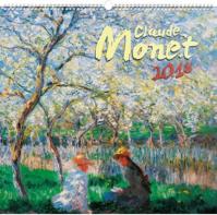 Kalendář nástěnný 2018 - Claude Monet