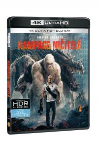 Rampage: Ničitelé Ultra HD Blu-ray