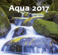 Kalendář nástěnný 2017 - Aqua