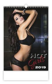 Kalendář nástěnný 2019 - Hot Girls