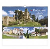 Kalendář nástěnný 2019 - Putování po Česku