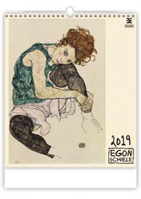 Kalendář nástěnný 2019 - Egon Schiele