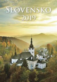 Kalendář nástěnný 2019 - Slovensko