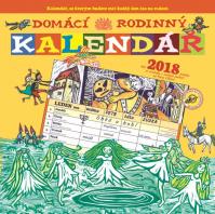 Domácí rodinný kalendář 2018