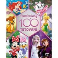 100 tetování s omalovánkami - Disney holky