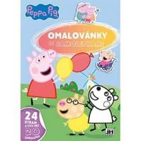 Omalovánky A4 se samolepkami - Peppa Pig