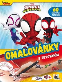 Omalovánky s tetováním Spidey