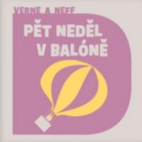 Pět neděl v balóně - audiokniha