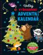 Velký vyškrabávací adventní kalendář