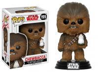 Funko POP Star Wars Bobble: E8 TLJ - Chewbacca w/ Porg