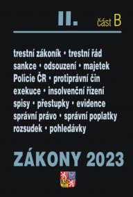 Zákony II B/2023 Trestní právo