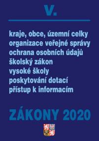 Zákony V 2020 – Veřejná správa, Školství