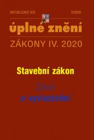 Aktualizace IV/3 2020 Stavební zákon, Zákon o vyvlastnění