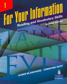 For Your Information 1: Reading and Vocabulary Skills