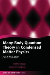 Many-Body Quantum Theory in Condensed Matter Physics: An Introduction