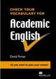 Check Vocabulary for Academic English Student Book