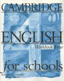 Cambridge English For Schools 4 Workbook