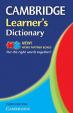 CAMBRIDGE LEARNERS DICTIONARY