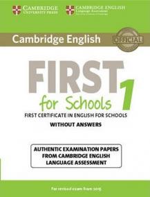 Cambridge English First for Schools 1 for Revised Exam from 2015 Student´s Book without Answers